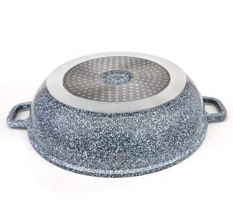 GARNEK MARMUROWY WOK 5.5L 32cm ZILNER ZL-7070 GARNEK MARMUROWY WOK 5.5L 32cm ZILNER ZL-7070