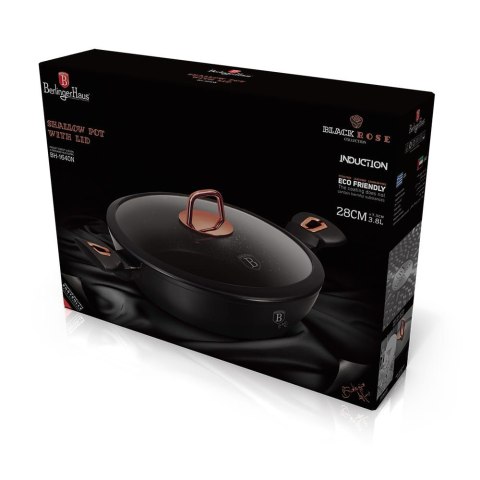 GARNEK NISKI 3.8L 28CM BERLINGER HAUS BLACK ROSE BH-1640 GARNEK NISKI 3.8L 28CM BERLINGER HAUS BLACK ROSE BH-1640