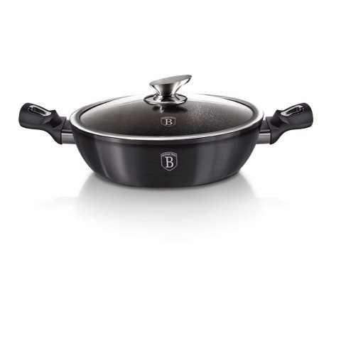 GARNEK NISKI GRANITOWY 2.3L 24cm BERLINGER HAUS METALLIC LINE CARBON PRO BH-6897 GARNEK NISKI GRANITOWY 2.3L 24cm BERLINGER HAUS METALLIC LINE CARBON PRO BH-6897