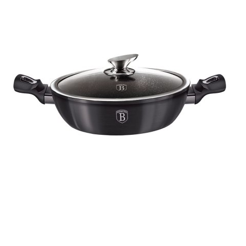 GARNEK NISKI GRANITOWY 2.3L 24cm BERLINGER HAUS METALLIC LINE CARBON PRO BH-6897 GARNEK NISKI GRANITOWY 2.3L 24cm BERLINGER HAUS METALLIC LINE CARBON PRO BH-6897
