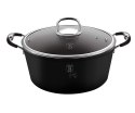 GARNEK TYTANOWY 24cm 4.1L BERLINGER HAUS BLACK PROFESSIONAL LINE BH-6123