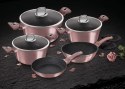 KOMPLET GARNKÓW 10 EL. BERLINGER HAUS METALLIC i-ROSE BH-6043