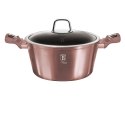 KOMPLET GARNKÓW 3 EL. BERLINGER HAUS METALLIC i-ROSE BH-6042