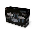 KOMPLET GARNKÓW 9-EL. CLICK & COOK BERLINGER HAUS METALLIC LINE AQUAMARINE BH-6146