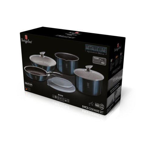 KOMPLET GARNKÓW 9-EL. CLICK & COOK BERLINGER HAUS METALLIC LINE AQUAMARINE BH-6146 KOMPLET GARNKÓW 9-EL. CLICK & COOK BERLINGER HAUS METALLIC LINE AQUAMARINE BH-6146