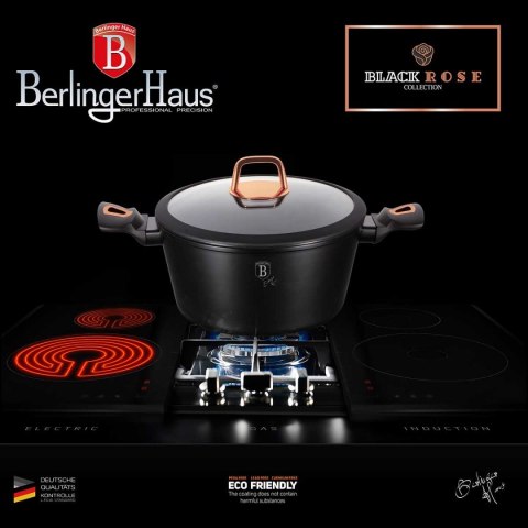 KOMPLET GARNKÓW POWŁOKA GRANIT 10 EL. BERLINGER HAUS BLACK ROSE BH-6154 KOMPLET GARNKÓW POWŁOKA GRANIT 10 EL. BERLINGER HAUS BLACK ROSE BH-6154