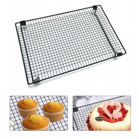 KRATKA DO STUDZENIA I LUKROWANIA CIASTA 28x43CM BRUNBESTE BB-1744 KRATKA DO STUDZENIA I LUKROWANIA CIASTA 28x43CM BRUNBESTE BB-1744