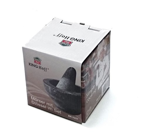MOŹDZIERZ GRANITOWY KiNGHOFF Ø8.5cm KH-3357 MOŹDZIERZ GRANITOWY KiNGHOFF Ø8.5cm KH-3357