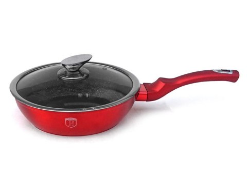 PATELNIA GRANITOWA 24CM BERLINGER HAUS METALLIC LINE RED BH-1259-N PATELNIA GRANITOWA 24CM BERLINGER HAUS METALLIC LINE RED BH-1259-N