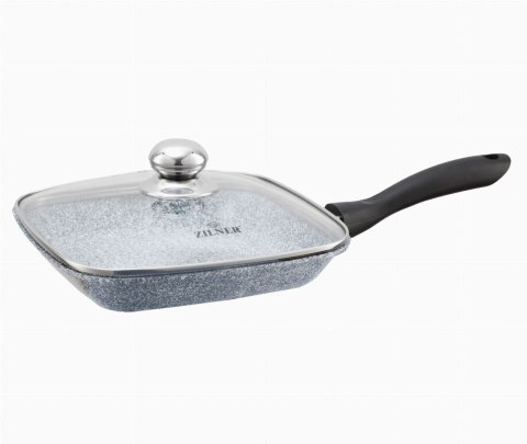 PATELNIA GRILL 24CM MARMUROWO-CERAMICZNA ZILNER STONETEC ZL-7067 PATELNIA GRILL 24CM MARMUROWO-CERAMICZNA ZILNER STONETEC ZL-7067