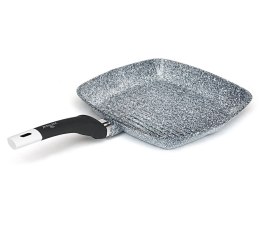 PATELNIA GRILL 24CM MARMUROWO-CERAMICZNA ZILNER ZL-7053