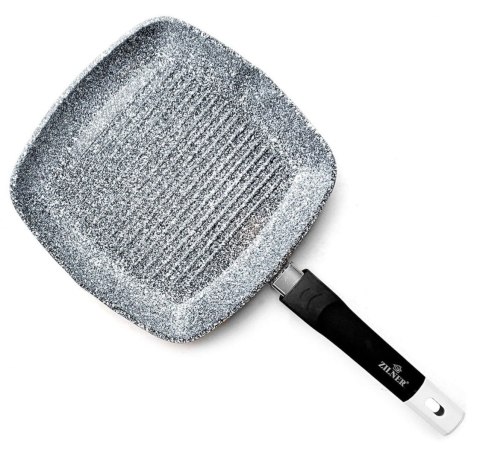 PATELNIA GRILL 24CM MARMUROWO-CERAMICZNA ZILNER ZL-7053 PATELNIA GRILL 24CM MARMUROWO-CERAMICZNA ZILNER ZL-7053
