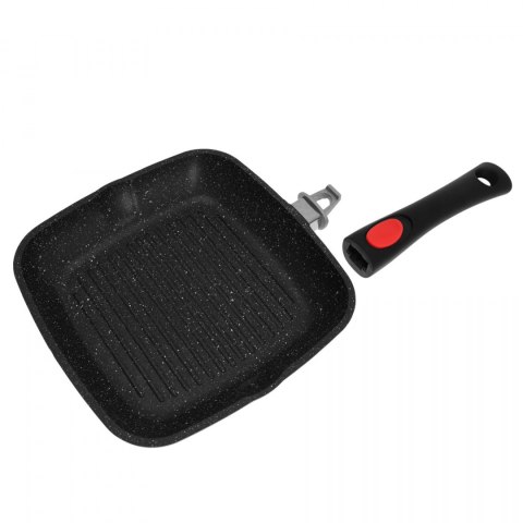 PATELNIA GRILLOWA GRANITOWA 24CM KINGHOFF KH-1510 ODŁ. UCHWYT PATELNIA GRILLOWA GRANITOWA 24CM KINGHOFF KH-1510 ODŁ. UCHWYT