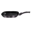 PATELNIA GRILLOWA Z POWŁ. GRANITOWĄ 28x28cm BERLINGER HAUS Carbon Pro BH-6909