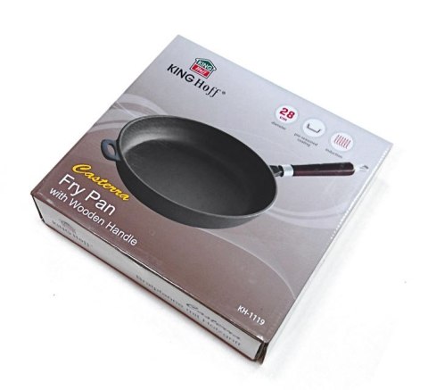 PATELNIA ŻELIWNA 28cm KiNGHOFF KH-1119 PATELNIA ŻELIWNA 28cm KiNGHOFF KH-1119