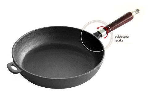 PATELNIA ŻELIWNA 30cm KiNGHOFF KH-1009 PATELNIA ŻELIWNA 30cm KiNGHOFF KH-1009
