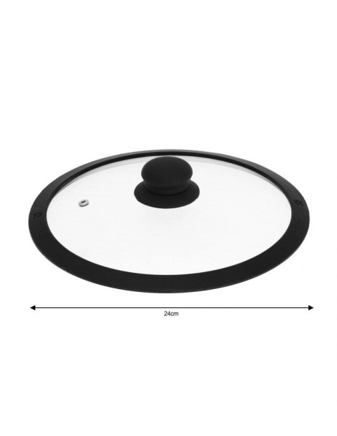 POKRYWKA SZKLANA 24cm KINGHOFF KH-1276 POKRYWKA SZKLANA 24cm KINGHOFF KH-1276