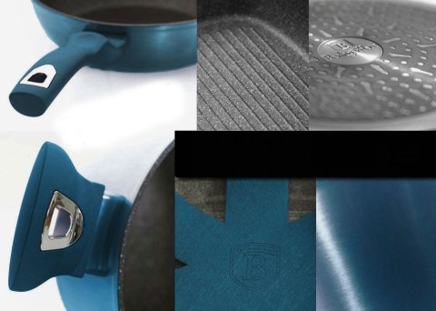 RONDEL 1.3L 16CM BERLINGER HAUS METALLIC AQUAMARINE BH-1874 RONDEL 1.3L 16CM BERLINGER HAUS METALLIC AQUAMARINE BH-1874
