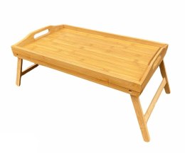 STOLIK ŚNIADANIOWY DO ŁÓŻKA POD LAPTOPA 50x30x7cm KRISBERG KS-2549