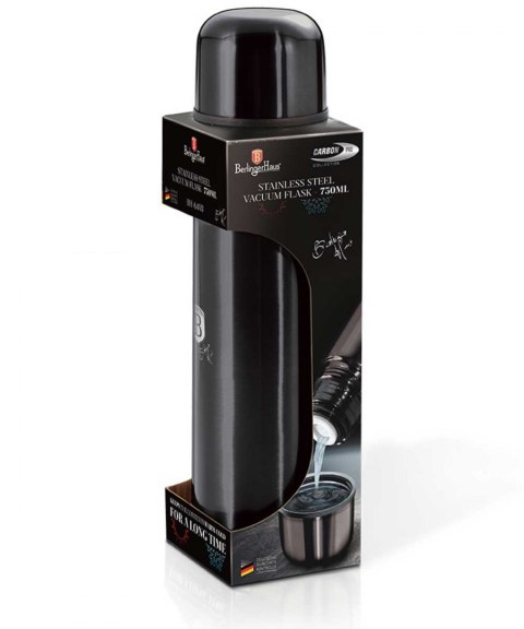 TERMOS STALOWY 1.0L BERLINGER HAUS METALLIC LINE CARBON PRO BH-6404 TERMOS STALOWY 1.0L BERLINGER HAUS METALLIC LINE CARBON PRO BH-6404