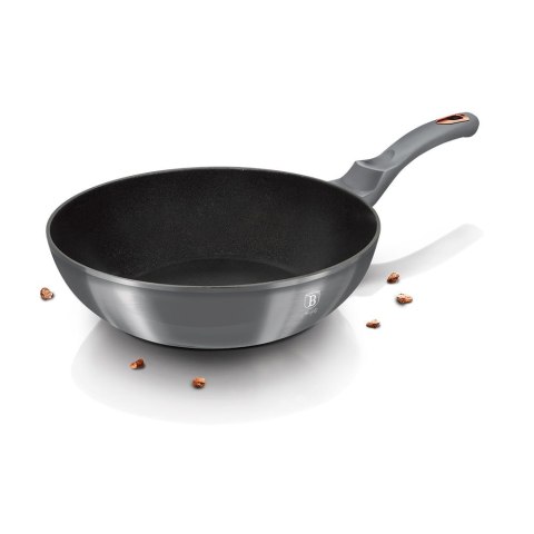 WOK GRANITOWY 28CM BERLINGER HAUS MOONLIGHT BH-6007 WOK GRANITOWY 28CM BERLINGER HAUS MOONLIGHT BH-6007