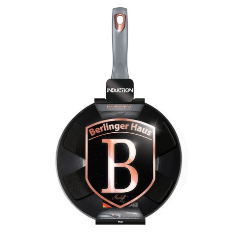WOK GRANITOWY 28CM BERLINGER HAUS MOONLIGHT BH-6007 WOK GRANITOWY 28CM BERLINGER HAUS MOONLIGHT BH-6007
