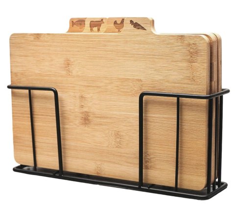 ZESTAW 4 KUCHENNYCH DESEK DO KROJENIA Z DREWNA BAMBUSOWEGO KONIGHOFFER CEDAR KG-7967 ZESTAW 4 KUCHENNYCH DESEK DO KROJENIA Z DREWNA BAMBUSOWEGO KONIGHOFFER CEDAR KG-7967