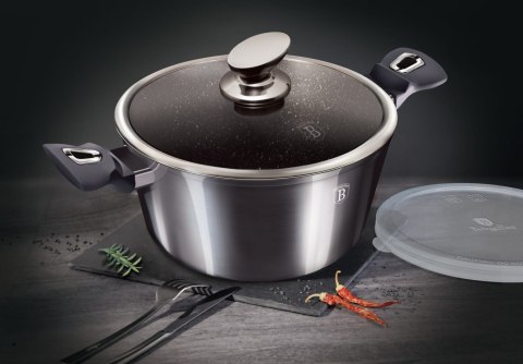ZESTAW GARNKÓW Z POWŁ. GRANITOWĄ 10 EL. BERLINGER HAUS Carbon Pro BH-6919 ZESTAW GARNKÓW Z POWŁ. GRANITOWĄ 10 EL. BERLINGER HAUS Carbon Pro BH-6919