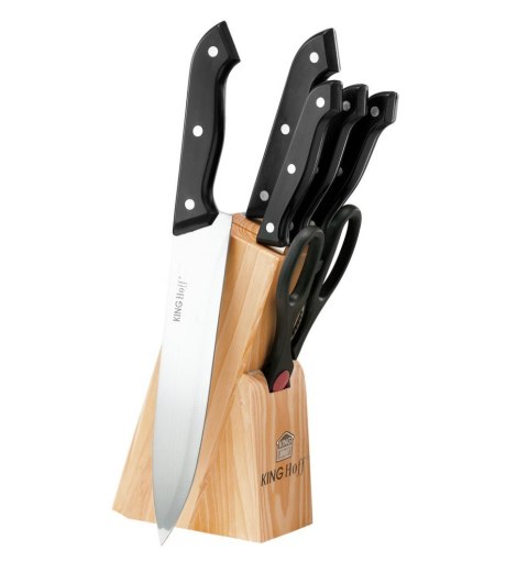 ZESTAW NOŻY KUCHENNYCH 7 ELE. KiNGHOFF KH-3441 ZESTAW NOŻY KUCHENNYCH 7 ELE. KiNGHOFF KH-3441