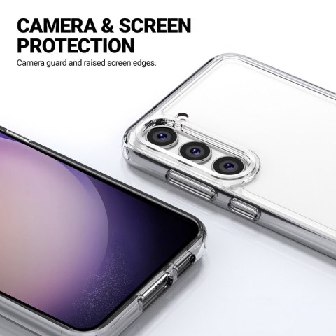 Crong Crystal Shield Cover - Etui Samsung Galaxy S23+ (przezroczysty) Crong Crystal Shield Cover - Etui Samsung Galaxy S23+ (przezroczysty)
