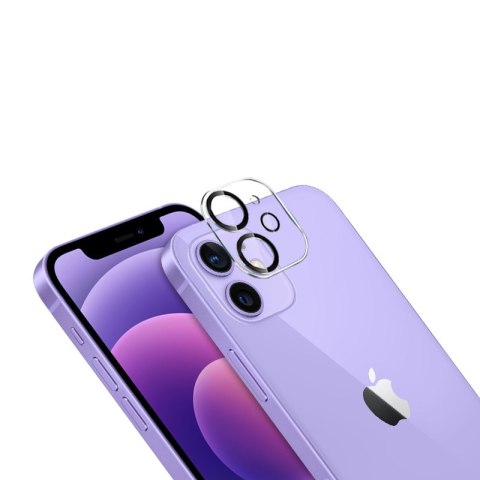 Crong Lens Shield - Szkło na aparat i obiektyw iPhone 12 Crong Lens Shield - Szkło na aparat i obiektyw iPhone 12