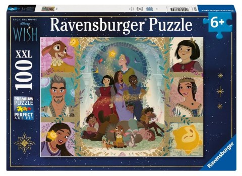 Ravensburger Puzzle 2D Wish Disney 100 elementów 13389 Ravensburger Puzzle 2D Wish Disney 100 elementów 13389