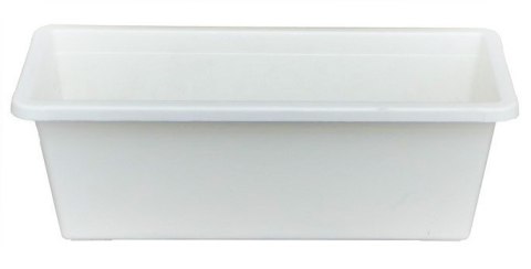 Skrzynka Balkonowa Plastikowa 40cm Biała Skrzynka Balkonowa Plastikowa 40cm Biała