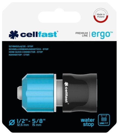 Szybkozłączka Stop 1/2" - 5/8" ERGO (53-120) Cellfast Szybkozłączka Stop 1/2" - 5/8" ERGO (53-120) Cellfast