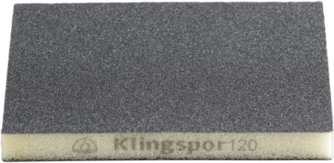 GĄBKA SZLIFIERSKA 123x98x10mm gr. 180 SW 502 KLINGSPOR ( op. - 100 szt.) GĄBKA SZLIFIERSKA 123x98x10mm gr. 180 SW 502 KLINGSPOR ( op. - 100 szt.)
