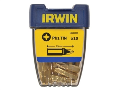 GROT PH1 x 25mm TIN (1szt.) IRWIN GROT PH1 x 25mm TIN (1szt.) IRWIN