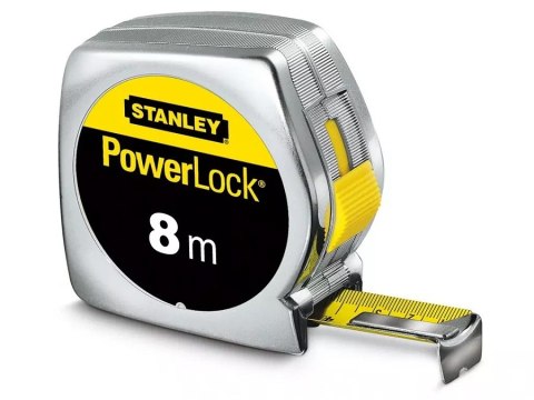 MIARA ZWIJANA 8m x 25mm POWERLOCK TWORZYWO STANLEY
