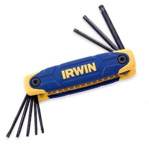 ZESTAW KLUCZY IMBUSOWYCH 8szt. TORX TYP SCYZORYK IRWIN ZESTAW KLUCZY IMBUSOWYCH 8szt. TORX TYP SCYZORYK IRWIN