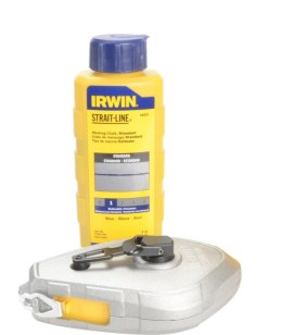 LINKA TRASERSKA 30m + KREDA NIEBIESKA 113g (1/3) IRWIN