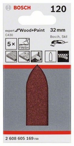 PAPIER ŚCIERNY JĘZYK C 430 32MM GR.120 BOSCH PAPIER ŚCIERNY JĘZYK C 430 32MM GR.120 BOSCH