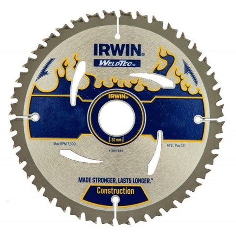 PIŁA TARCZOWA 184x30x2,4mm 40z ATB WELDTEC IRWIN PIŁA TARCZOWA 184x30x2,4mm 40z ATB WELDTEC IRWIN