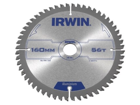 PIŁA TARCZOWA 210x30x2,5mm 60z TCG ALUMINIUM IRWIN PIŁA TARCZOWA 210x30x2,5mm 60z TCG ALUMINIUM IRWIN
