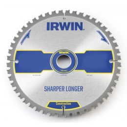 PIŁA TARCZOWA 250x30x2,8mm 60z ATB CONSTRUCTION SHARPER LONGER IRWIN