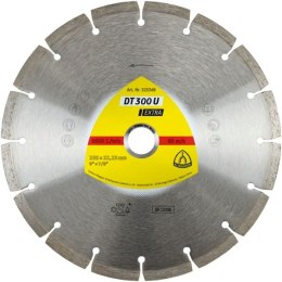 TARCZA DIAMENTOWA 230x22,2mm SEGMENTOWA STANDARD DT 300 U EXTRA KLINGSPOR