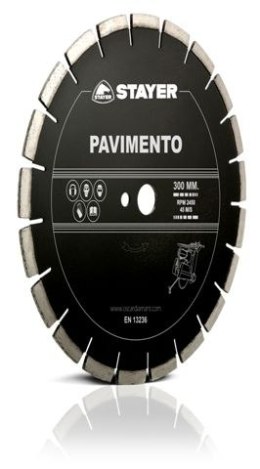 TARCZA DIAMENTOWA 400x25,4mm SEGMENTOWA STANDARD PAVIMENTO STAYER