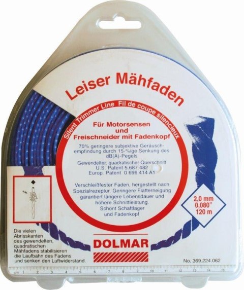 ŻYŁKA NYLONOWA 2,0MM X 15M MAKITA