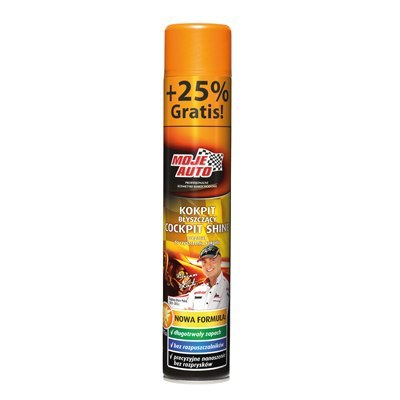 KOKPIT BŁYSZCZĄCY WANILIOWY 750ml 19-009 MOJE AUTO KOKPIT BŁYSZCZĄCY WANILIOWY 750ml 19-009 MOJE AUTO