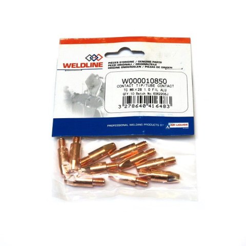 KOŃCÓWKA PRĄDOWA 1,0mm Cu M8x30mm (1/10) WELDLINE