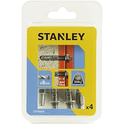 Kotwa stalowa 8x65mm (4szt.) STANLEY FATMAX Kotwa stalowa 8x65mm (4szt.) STANLEY FATMAX