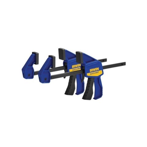 ŚCISK STOLARSKI 300mm QUICK GRIP MINI (2 szt.) IRWIN ŚCISK STOLARSKI 300mm QUICK GRIP MINI (2 szt.) IRWIN